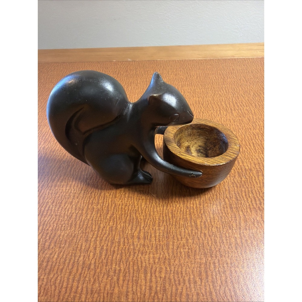 Pottery Barn Squirrel Salt Cellar